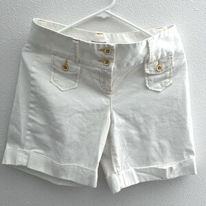 L.L. Bean Cuffed Shorts w/ Stitch Detailing
